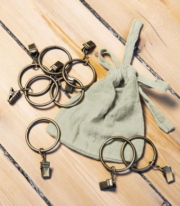 Rideaux en gaze de coton