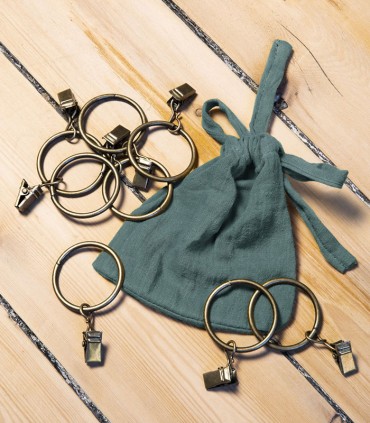 Rideaux en gaze de coton