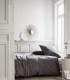 Parure 100% coton percale canon de fusil