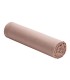 Drap housse grand bonnet lin lavé rose nude