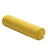 Drap housse grand bonnet lin lavé jaune lumière